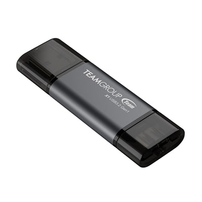 Team TX1364GC01 2 in 1 Dual OTG 64GB Flash Drive, X1 USB 3.2 Gen1, Type C & A, Plug and Play Team TX1364GC01 2 in 1 Dual OTG 64GB Flash Drive, X1 USB 3.2 Gen1, Type C & A, Plug and Play